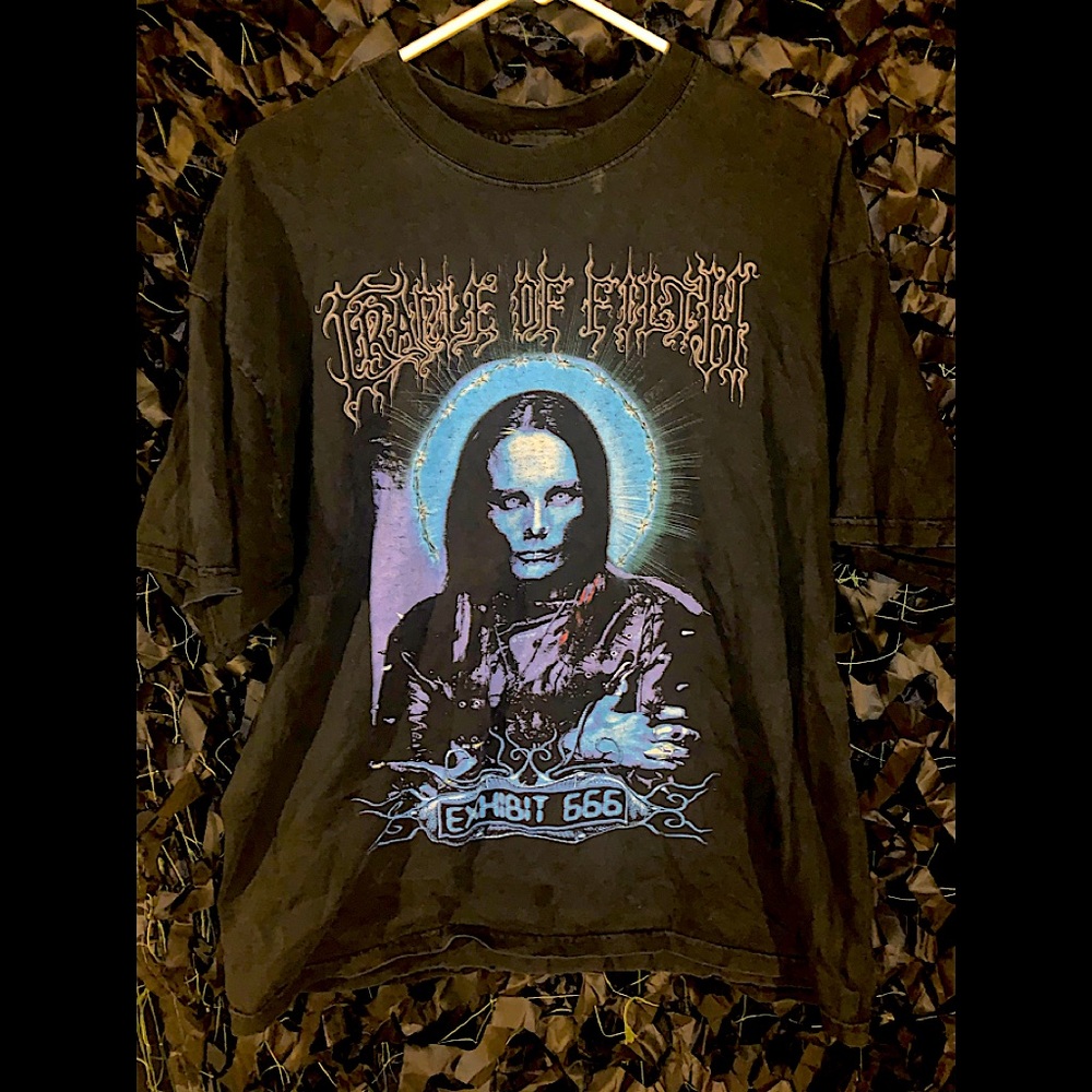SALE RARE 2001 Cradle of Filth “Twisted Freak of Nature” Shirt WITH Back print!!